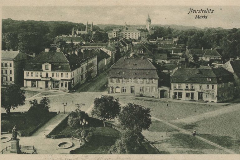 Marktplatz, 1900 Postkarte